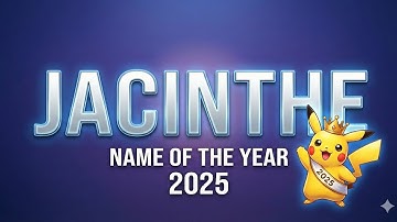 Why Jacinthe Became the Name of the Year 2025 and How to Correctly Pronounce It?