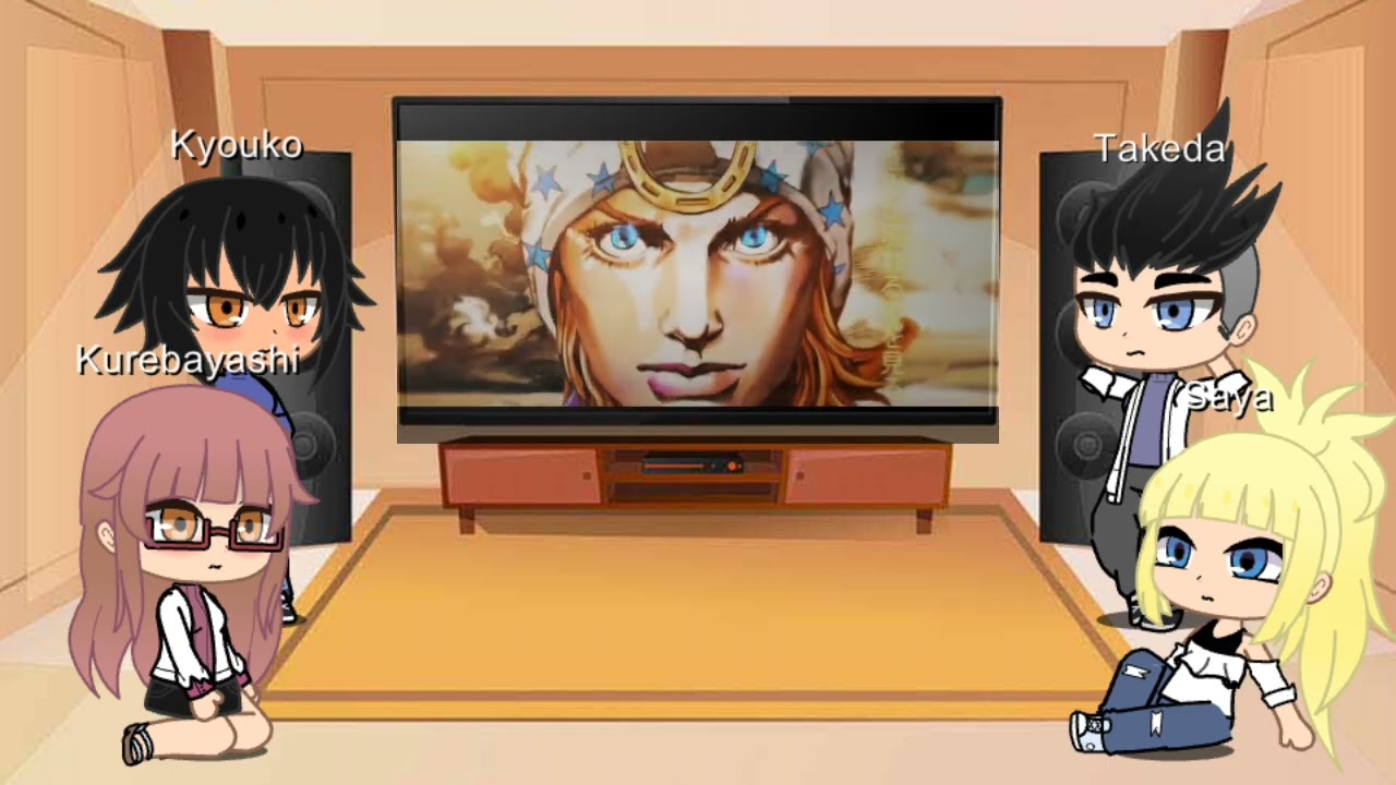 Megami no Sprinter react rap Tusk Act 4 | Johnny Joestar (Jojo's