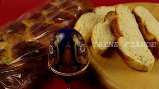 Греческий пасхальный хлеб.  Чурек. Готовим греческий кулич. Tsoureki