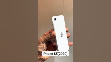 iPhone SE(2020) White 🤍 #shorts