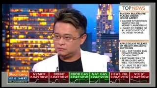 Bloomberg TV  Simon Ma & Carol Damian in NY