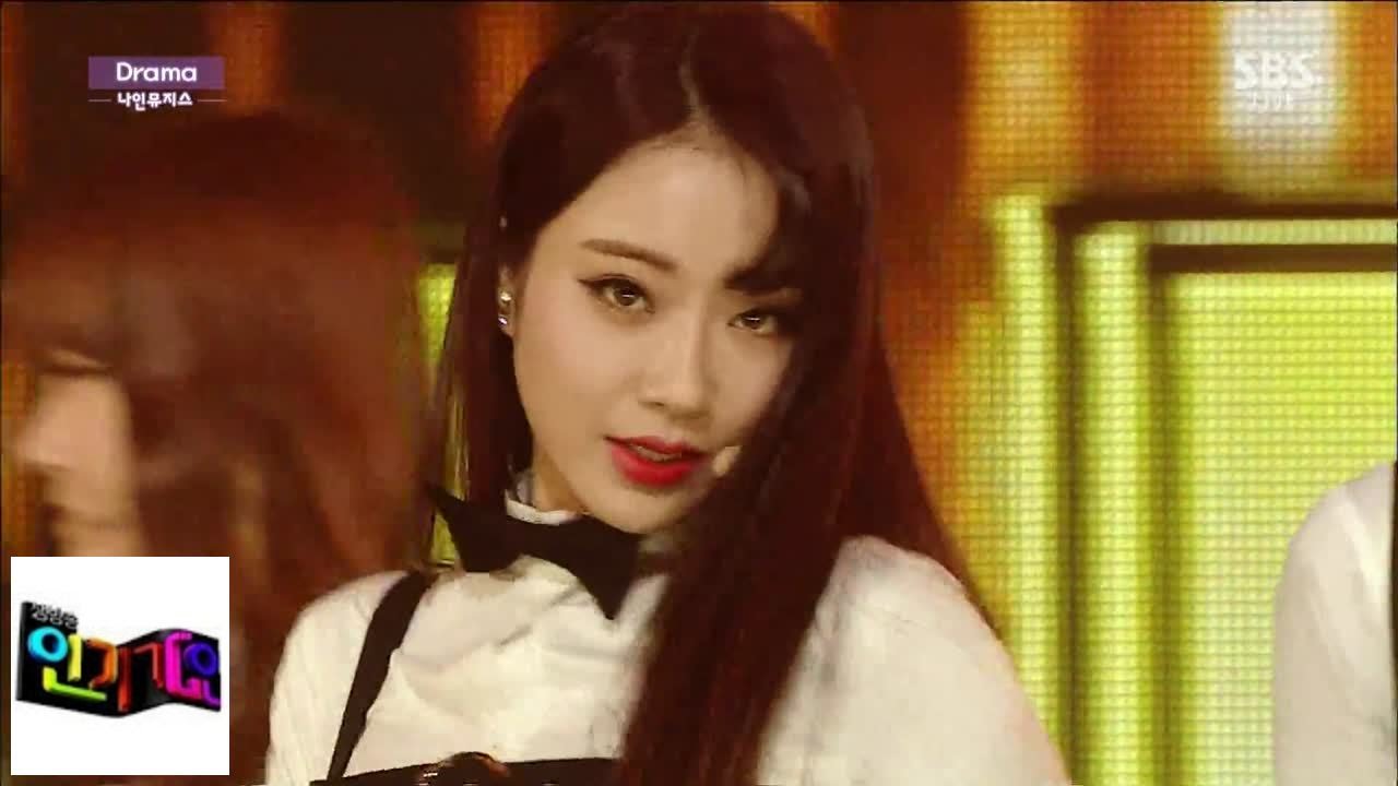 [Девять муз (9 муз)] Драма (Drama) @ Популярная песня Inkigayo 150201