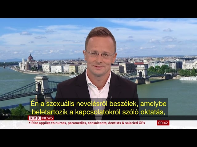 BBC (Stephen Sackur) HardTalk with Péter Szijjártó (Minister of Foreign Affairs) class=