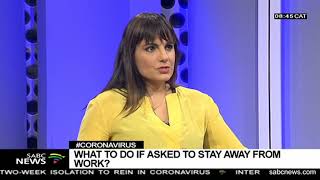 Coronavirus and the workplace