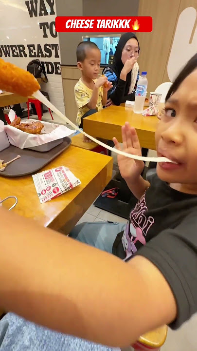 CACA MAKAN CHEESE STICK 🔥#viralshort #funny #shortvideo