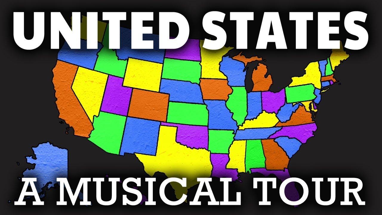USA Song  Learn Facts About the USA the Musical Way