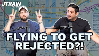 Flying To Get Rejected? with Trey Kennedy - The JTrain Podcast w Jared Freid