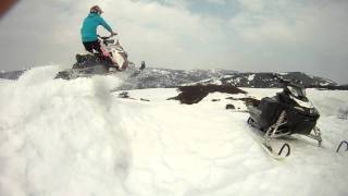 snowmobile jump