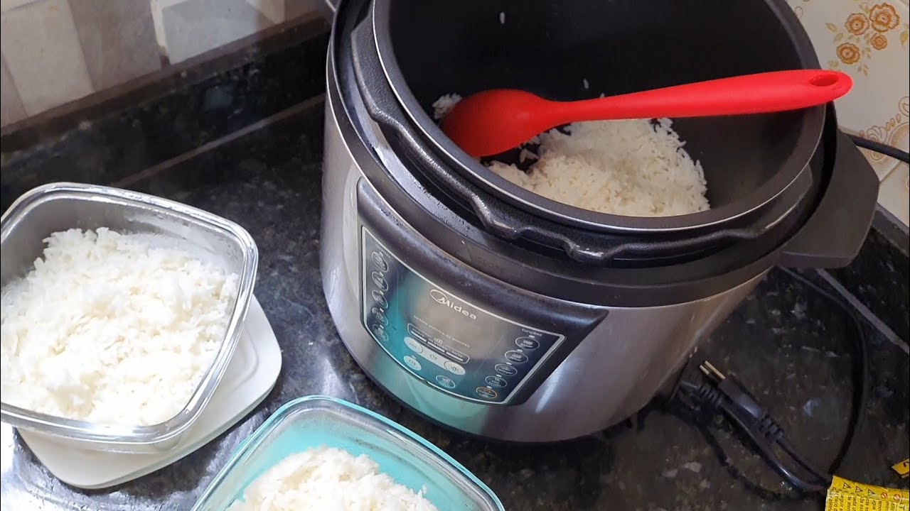 COMO FAZER ARROZ NA PANELA PRESSÃO MIDEA