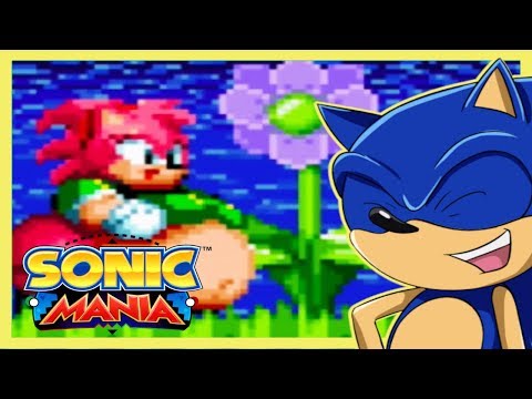 WHAT HAPPENED TO AMY!!! Sonic Plays Sonic Mania [MOD]