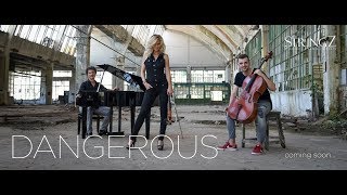 THE STRINGZ - DANGEROUS  - David Guetta /violin / piano / cello cover Resimi