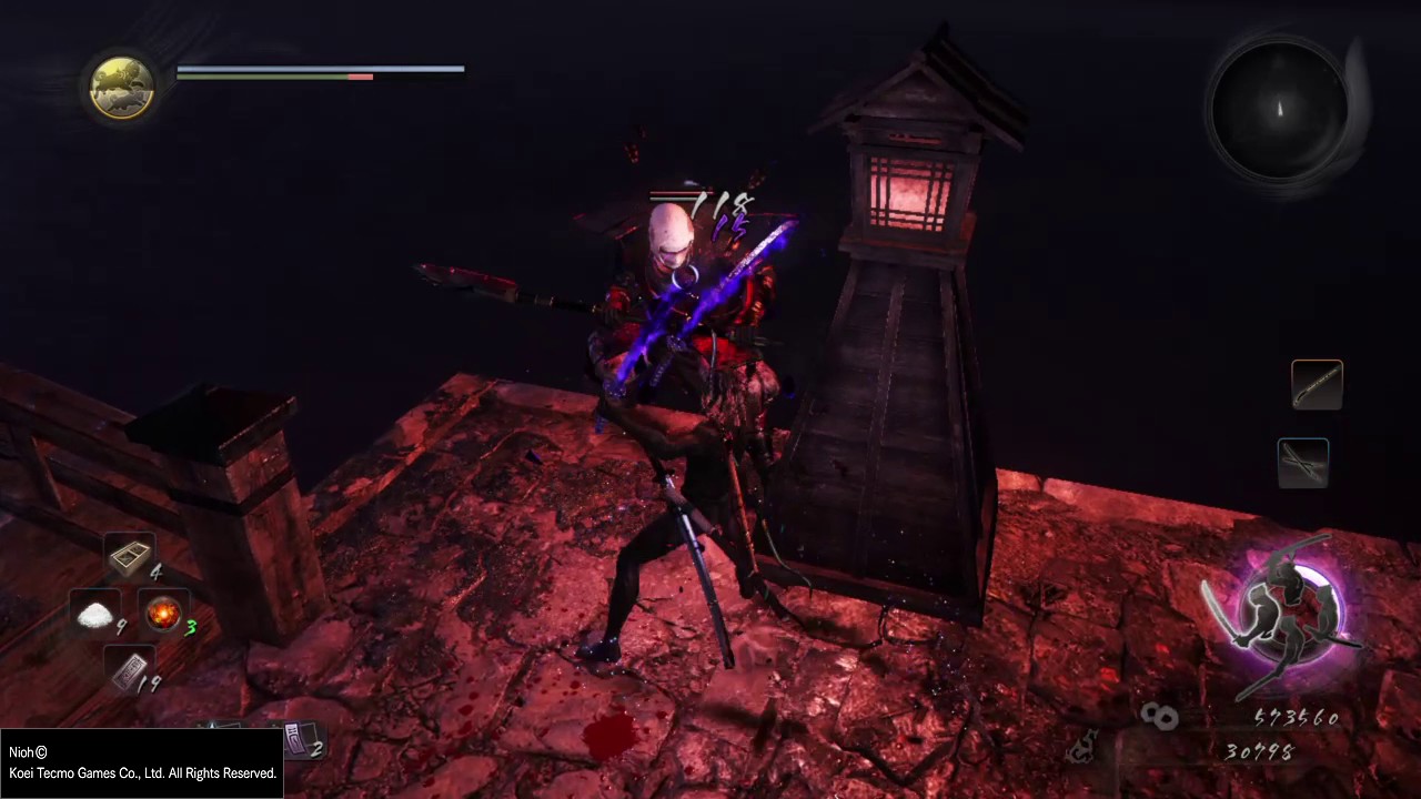 Nioh The bridge of bone Boss fight