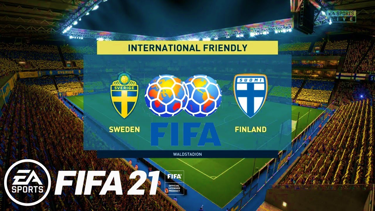 FIFA 21 - Sweden vs Finland  International Friendly 2021 | Next-Gen Gameplay