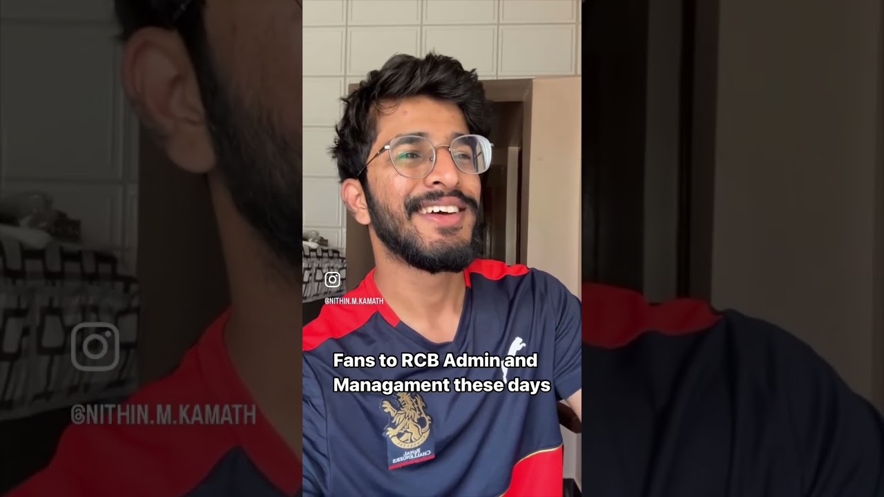 How RCB Admin feels