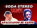 SODA STEREO - SIGNOS - Analizando Su Canto En Vivo