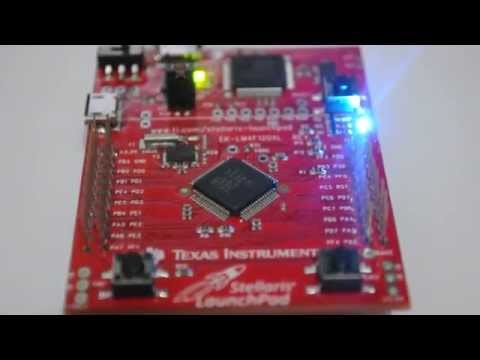 Kit Desenvolviemtno Texas Instruments Stellaris LaunchPad ARM Cortex M4F