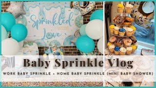 BABY SPRINKLE VLOG | 3 BABY SPRINKLE IDEAS | DIY BABY SPRINKLE | DIY BABY SHOWER