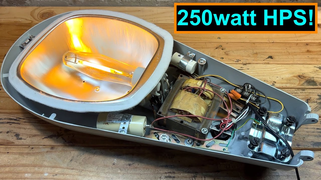 Creating a 250watt High Pressure Sodium Street Light! - 118