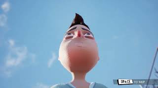 Hello Neighbor, but we can switch between gravity 0 and 1