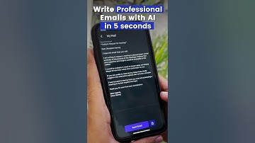 Write Emails with AI in 5 seconds | AI Email Writer | A1 Apps