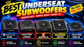 🔥 Best Underseat Subwoofers 2026 🔊🚗 Don’t Waste Money on the Wrong Sub!