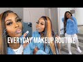 MY EVERYDAY MAKEUP ROUTINE | NATURAL SOFT GLAM + GRWM + NEW NECKLACE UNBOXING