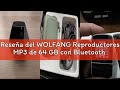 Reseña del WOLFANG Reproductores MP3 de 64 GB con Bluetooth 5.2, Clip Deportivo, tamaño Mini, Peso d