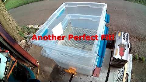 DIY Beekeeping Honey Uncapping Tank ($30)