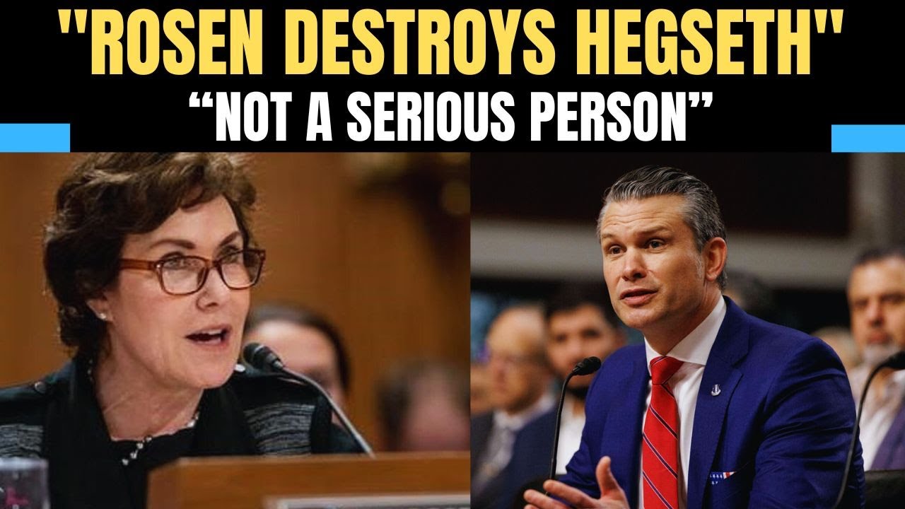 Rosen Destroys Hegseth: Exposes Extremist Influence And Anti-Semitism In Trump’s DoD