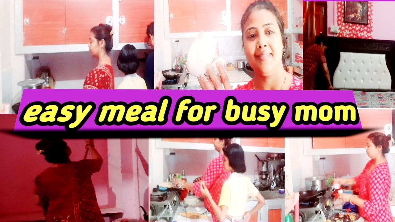 indian mom breakfast to lunch routine|Easy meals for busy mom 