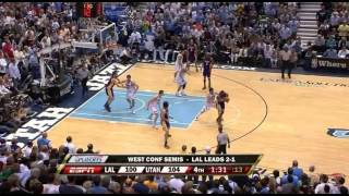 Kobe Bryant Full Series Highlights vs Utah Jazz 2008 NBA Playoffs