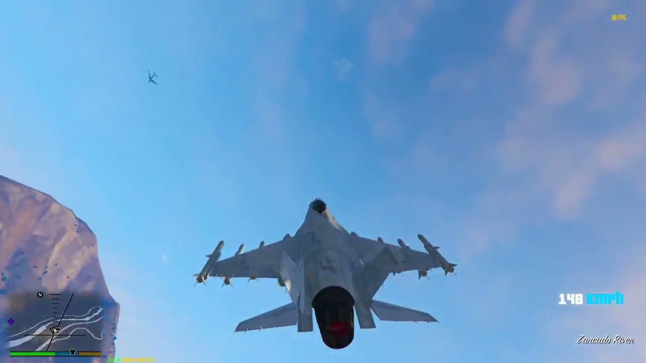 Becoming a 4-STAR General to Fly a Jet into Fort Zancudo! (GTA 5 Challenge)