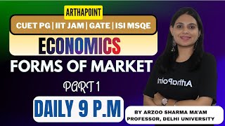 Perfect and Imperfect Competition | GATE Economics | MA Economics Entrance | CUET PG Economics 2026