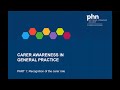 Carer awareness in general practice part 1  recognition of the carer role