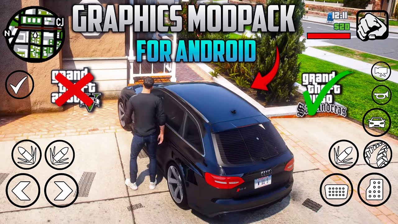 Saadox 2.0 Gta 6 Graphics Modpack - Gta San Android | Support all devices