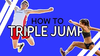 How To Triple Jump. Learn To Hop, Step And Jump With Junior International Michael Anderson