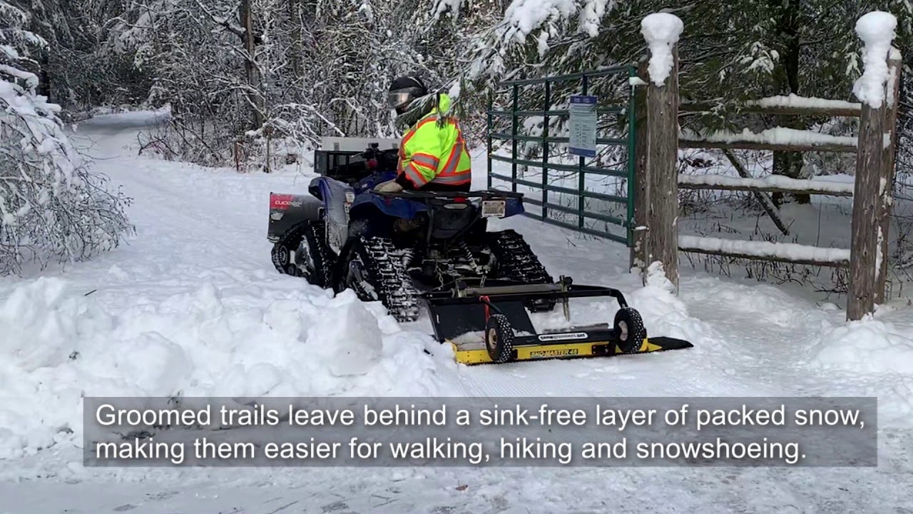 Winter Trail Grooming with SNC