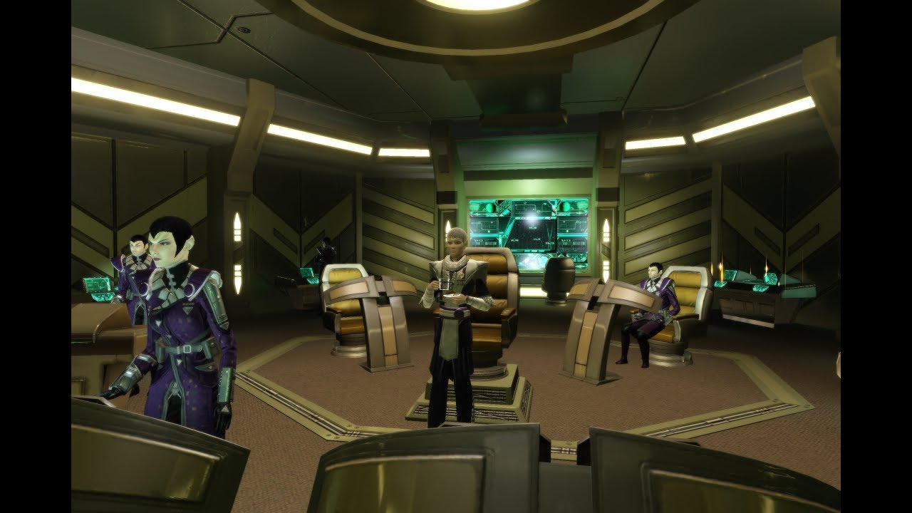 Star Trek Online - Romulan Warbird Interior Tour & Analysis