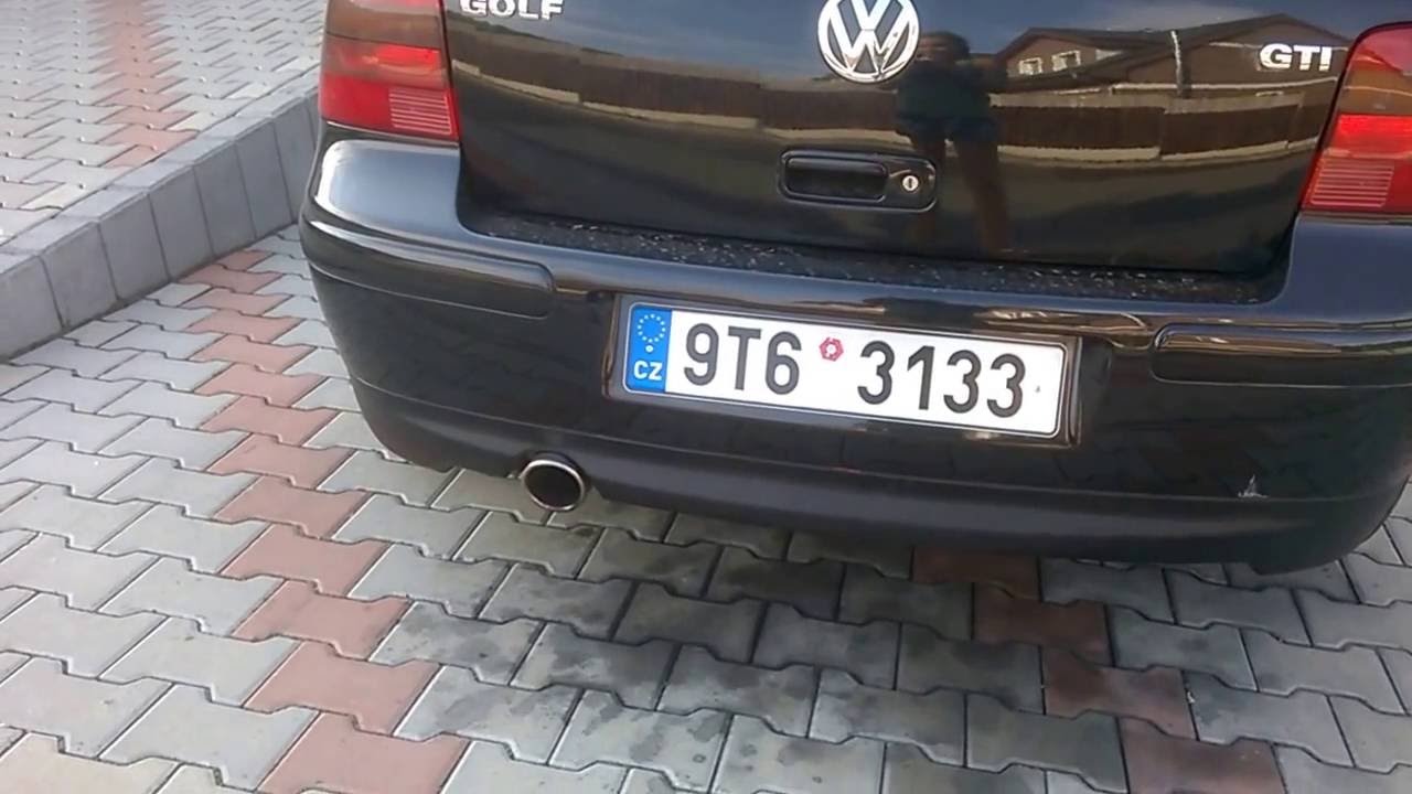 Golf mk4 gti 1.8t Jubi exhaust