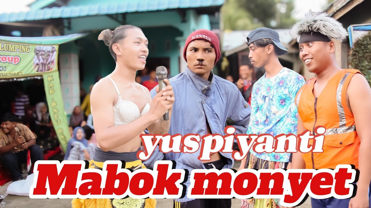 Mabok monyet jaranan yuspiyanti agak laen