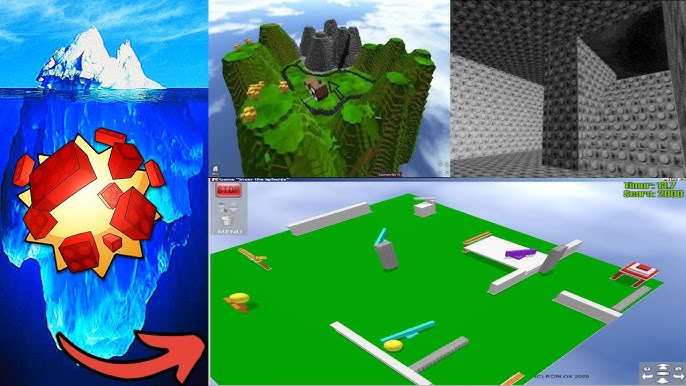 2005 and below Roblox Iceberg