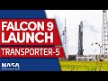 LIVE: SpaceX Falcon 9 Launch & Landing for Transporter-5 Mission
