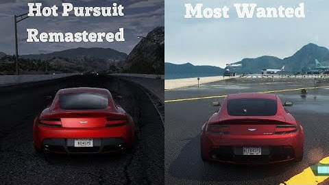 Aston Martin V12 Vantage - Engine sound differences in NFS games | HPR & MW