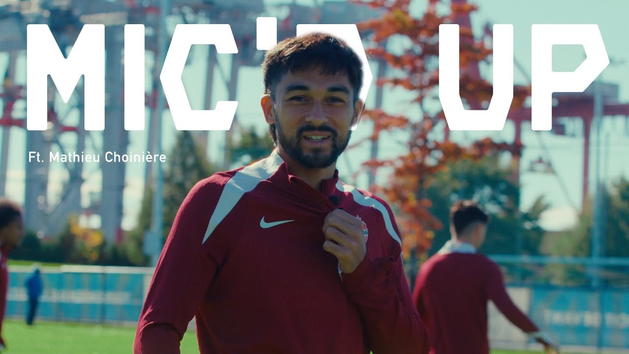 Mic’d Up | Mathieu Choinière | Go BTS at #CANMNT training in Montréal, Quebec