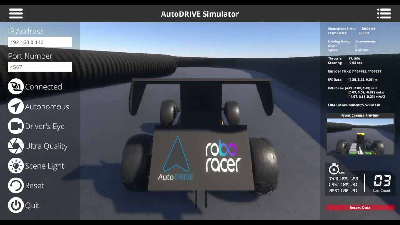 Escuderia Poliposition | Competition Round | RoboRacer Sim Racing League @ ICRA 2025
