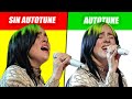 CANCIONES POPULARES CON AUTOTUNE vs. SIN AUTOTUNE | PARTE 2