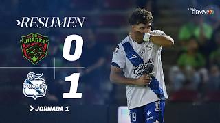 JUÁREZ 0-1 PUEBLA J1 AP 2026 | Puebla holds on with ten men and conquers the border screenshot 2