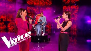 Indila - Dernière danse - Kiona VS Maryline Naaman | The Voice 2023 | Battles Resimi