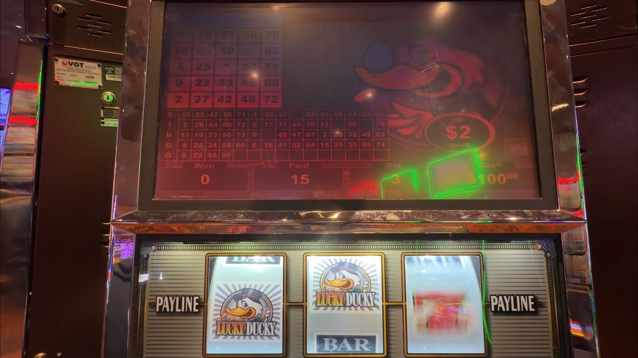 $2 Lucky Ducky Lets keep The Winning Streak Alive! # casino #redscreen #gambling #vgt #slot 