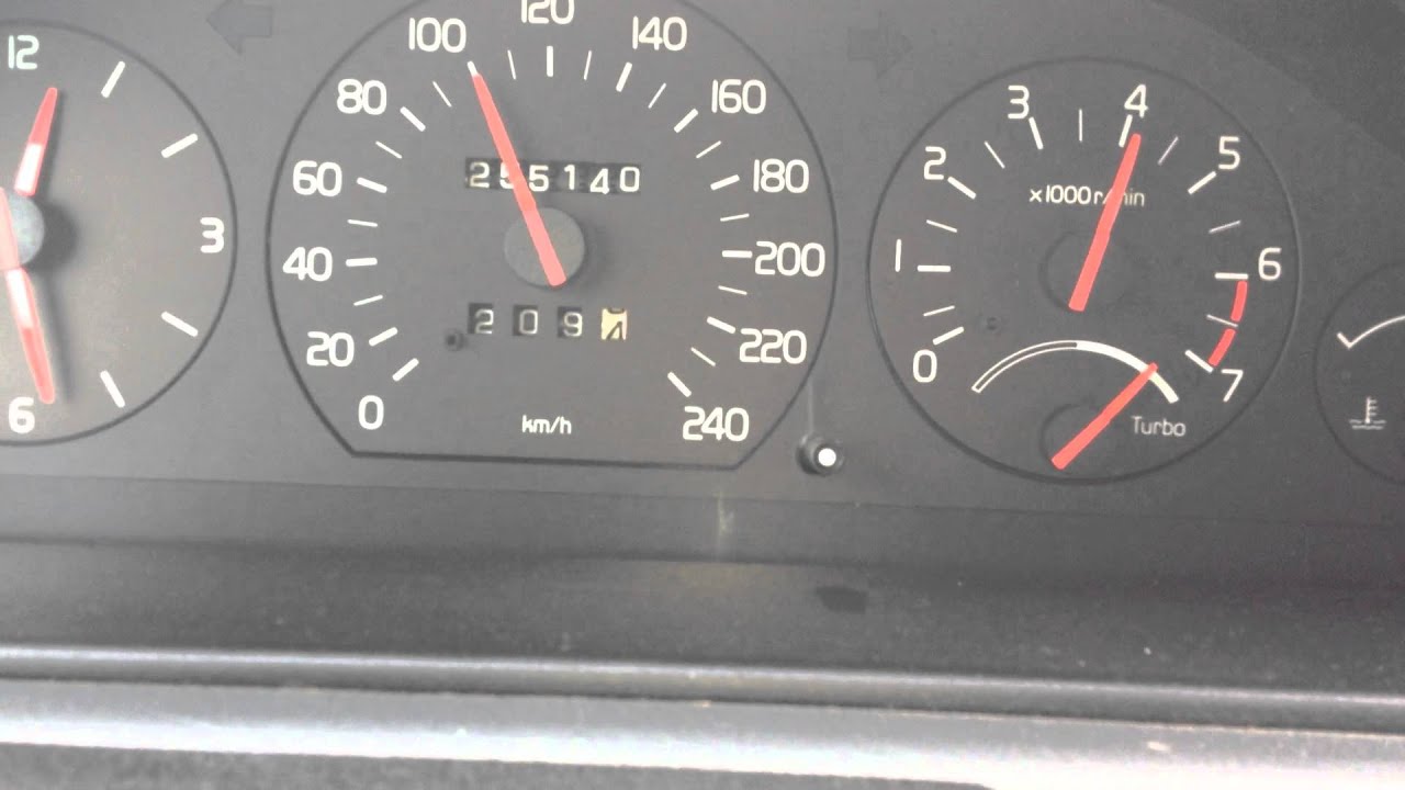 Volvo 940 Turbo 2,3 200 BHP 0.8 bar accel. 0-150